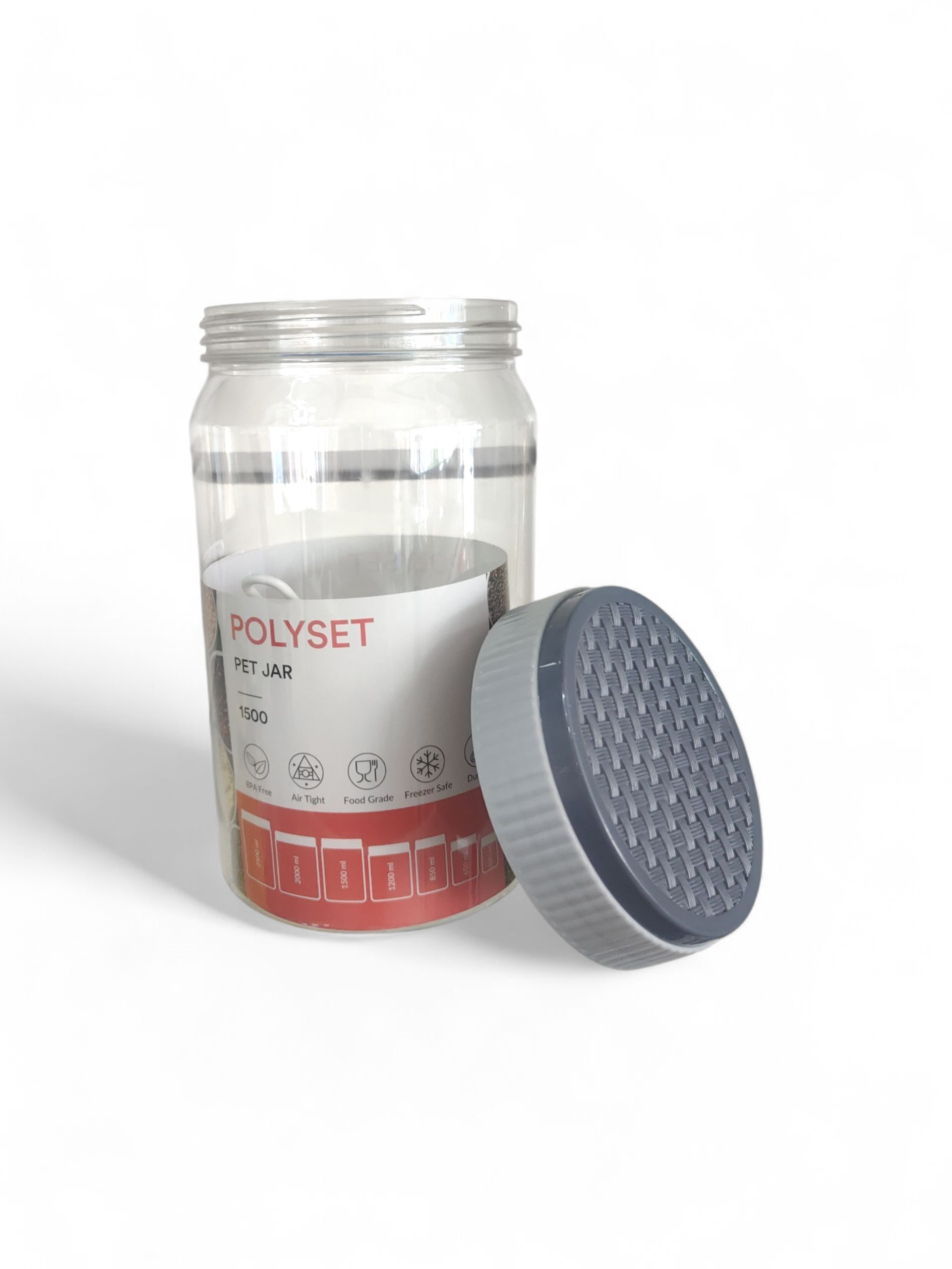 CREST 1500ML CONTAINER GREY CREST 1500ML CONTAINER GREY
